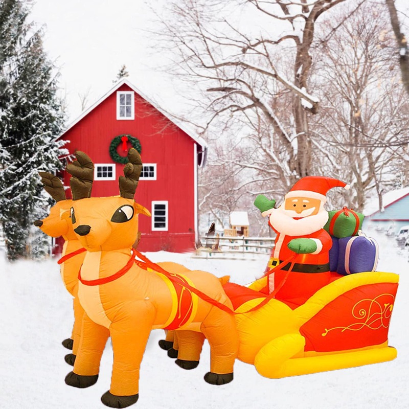 Christmas Inflatable Santa Sle - Mountain Biking Holidays 评论和价格