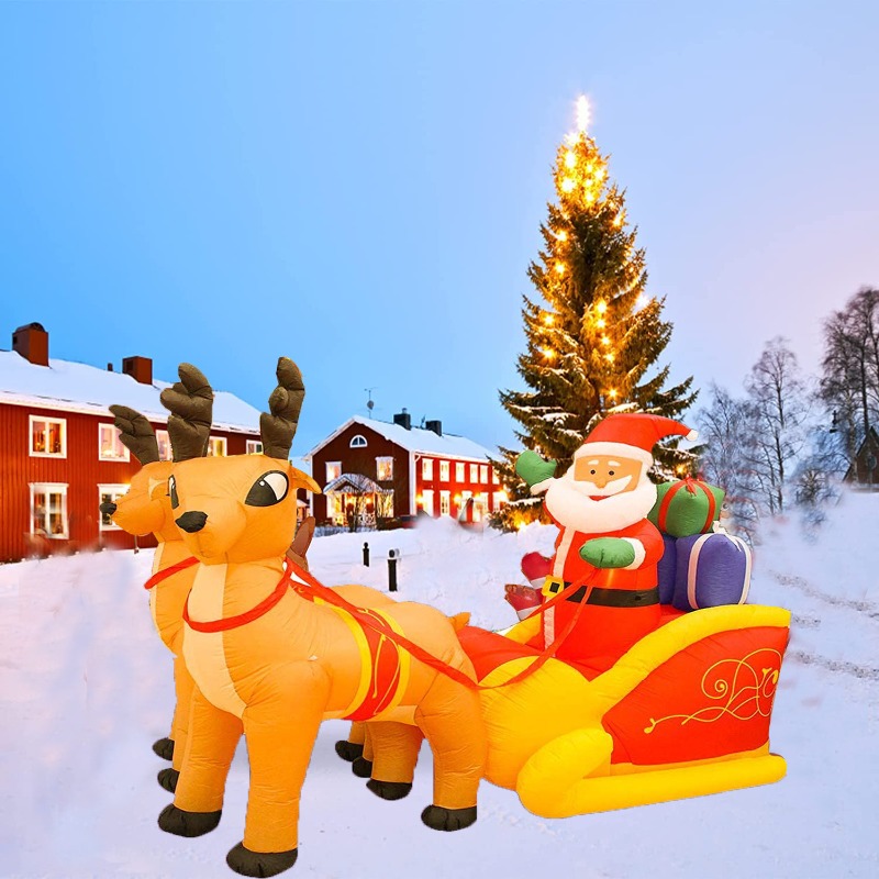 Christmas Inflatable Santa Sle - Mountain Biking Holidays 评论和价格