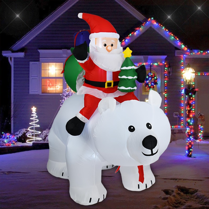 Christmas Inflatable Santa Cla - Mountain Biking Holidays 评论和价格