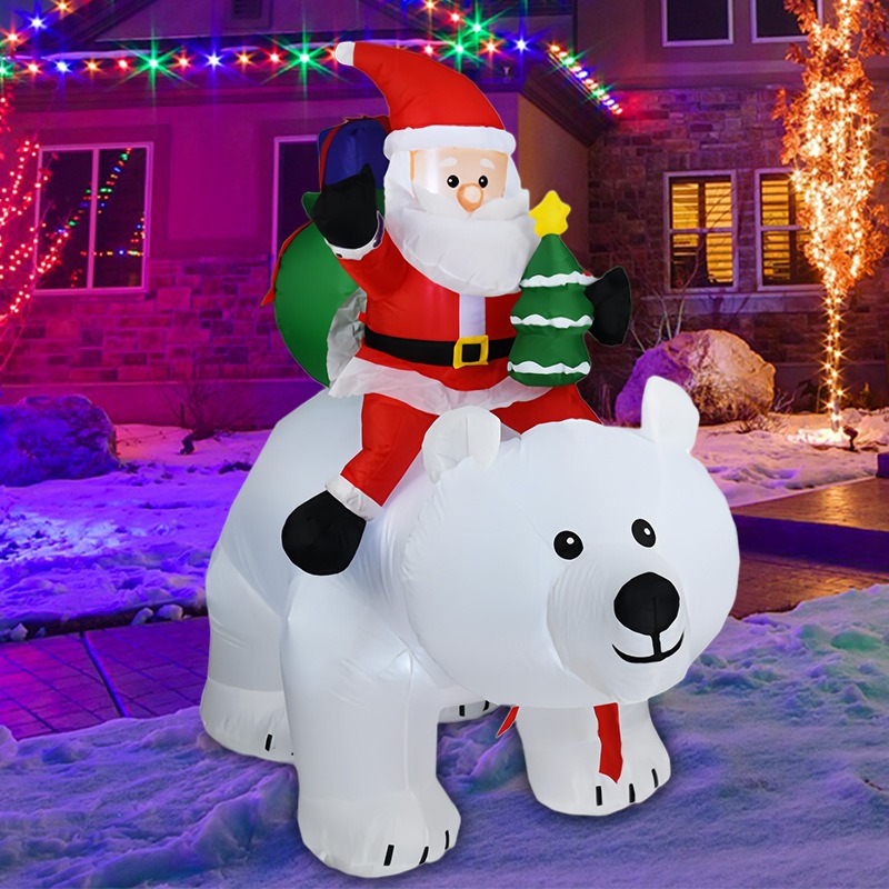 Christmas Inflatable Santa Cla - Mountain Biking Holidays 评论和价格