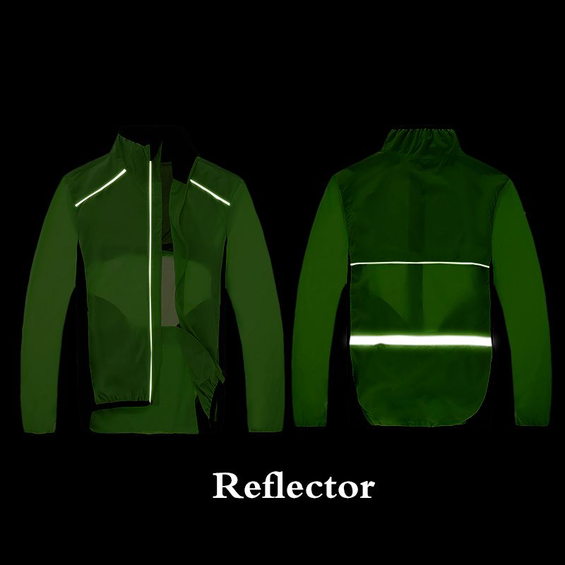 Orange wind cycling jacket mtb - Mountain Biking Rain Jacket 评论和价格