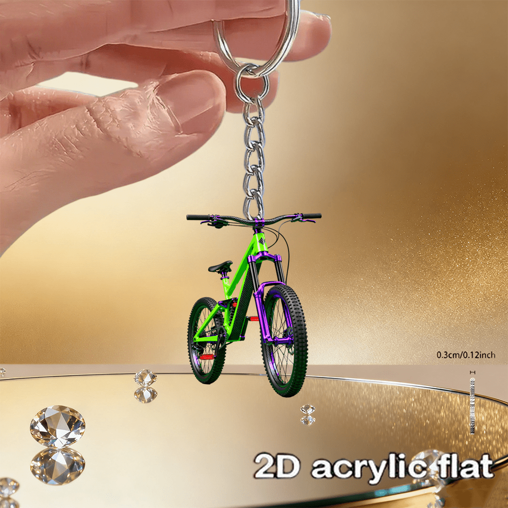 2D Mountain Bike Keychain Vibr - Mountain Biking Holidays 评论和价格