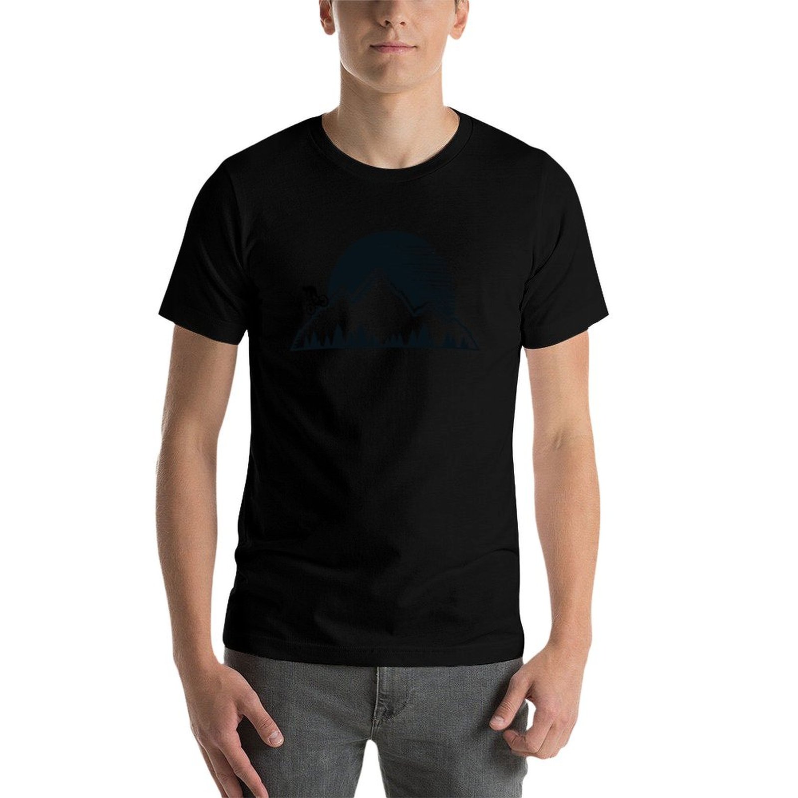 Downhill Mountain Bike T-Shirt - Mountain Biking Holidays 评论和价格