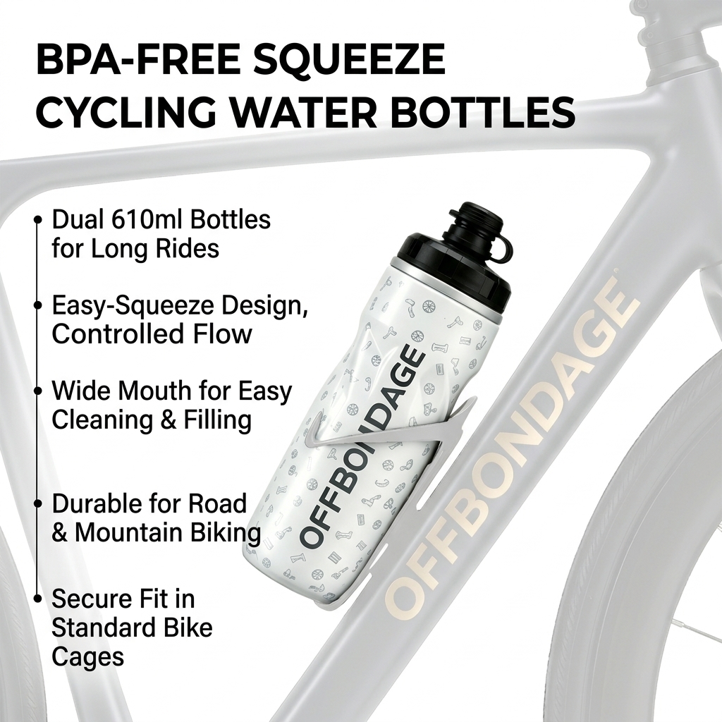 Squeeze Water Bottle Leakproof - Mountain Biking Hydration Pack 评论和价格