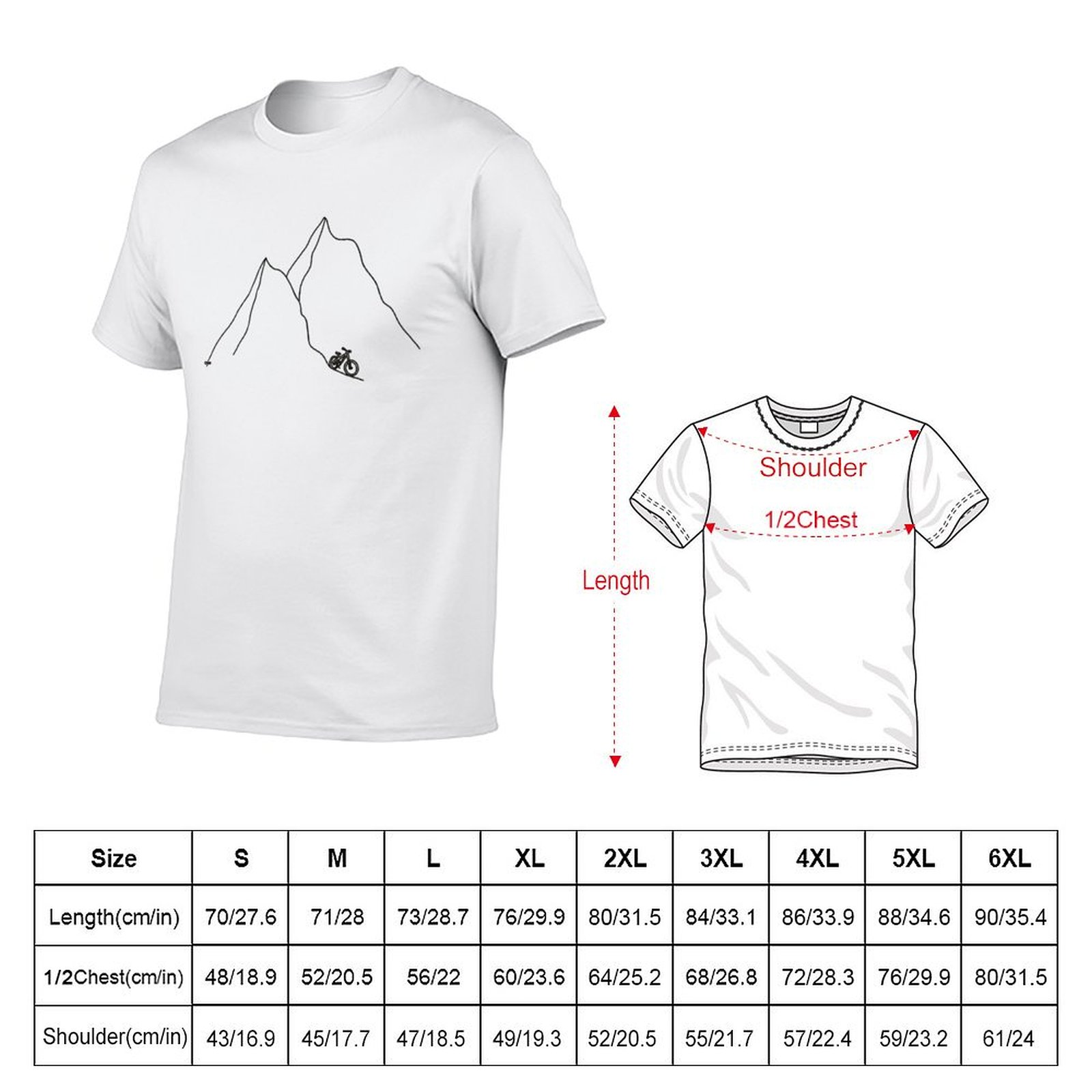Mountain Bike (black design) T - Mountain Biking Holidays 评论和价格