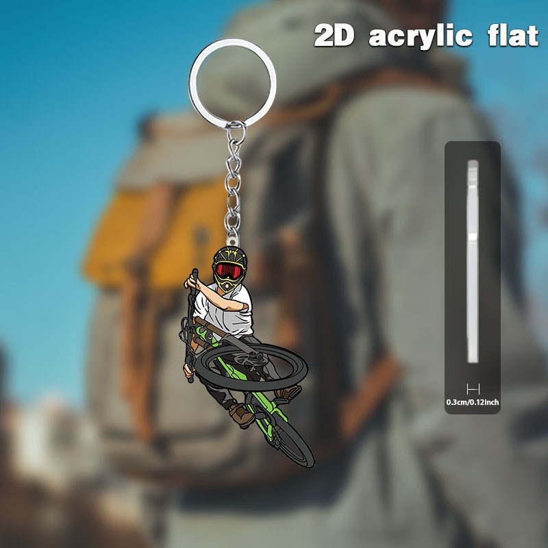 2D Cartoon Mountain Bike Athle - Mountain Biking Holidays 评论和价格
